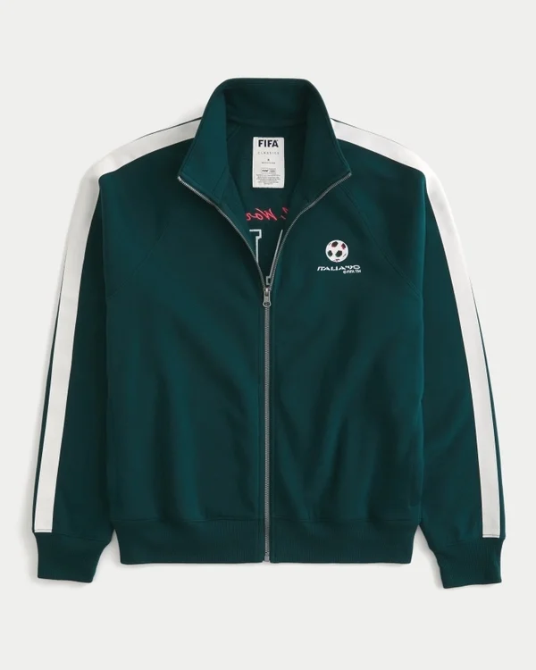 1990 FIFA World Cup Italia Graphic Fleece Track Jacket 1990 FIFA World Cup Italia Graphic Fleece Track Jacket