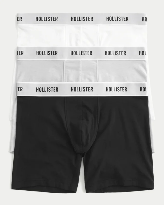 3-pack langere boxershorts
