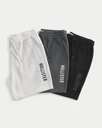 3-pack shorts met logo tot halverwege het bovenbeen