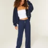 Always Cozy Pointelle boxershort met wijde pijpen