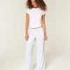 Always Cozy Pointelle boxershort met wijde pijpen