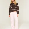 Always Cozy Pointelle boxershort met wijde pijpen