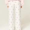 Always Cozy Pointelle boxershort met wijde pijpen