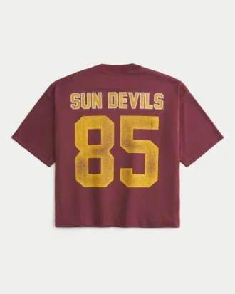 Arizona State University Sun Devils grafisch voetbalshirt