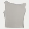 Asymmetrische off-shoulder top Asymmetrische off-shoulder top