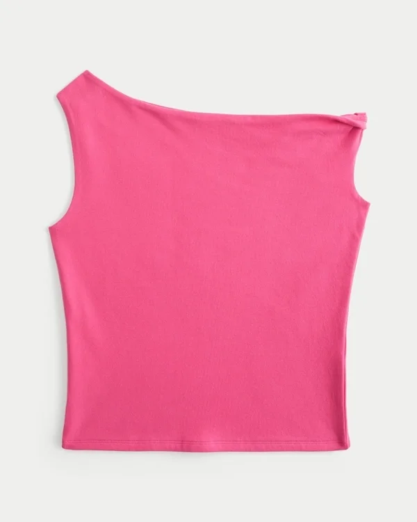 Asymmetrische off-shoulder top Asymmetrische off-shoulder top