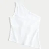 Asymmetrische top met één schouder Asymmetrische top met één schouder