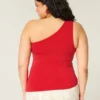 Asymmetrische top met één schouderband