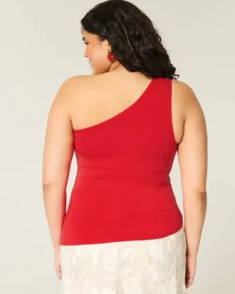 Asymmetrische top met één schouderband