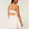 Asymmetrische zoom Chiffon mini-jurk Asymmetrische zoom Chiffon mini-jurk