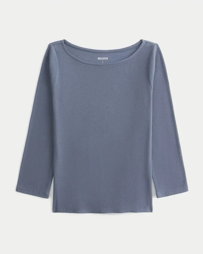 Baby-T-shirt met 3/4 mouwen en ronde hals Baby-T-shirt met 3/4 mouwen en ronde hals
