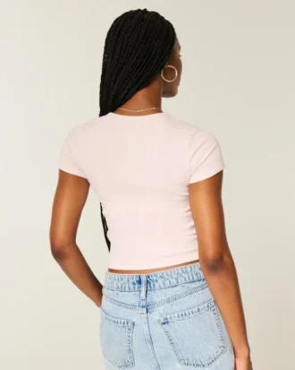 Baby-T-shirt met hotchocolateprint