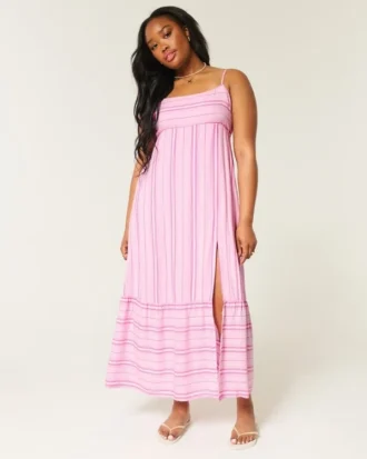 Babydoll maxi-jurk