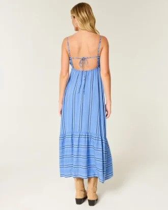 Babydoll maxi-jurk