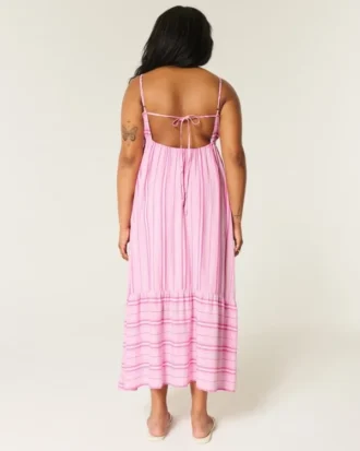 Babydoll maxi-jurk