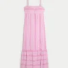 Babydoll maxi-jurk Babydoll maxi-jurk