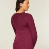 Babydoll met lange mouwen en vierkante hals Babydoll met lange mouwen en vierkante hals
