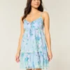 Babydoll mini-jurk Babydoll mini-jurk