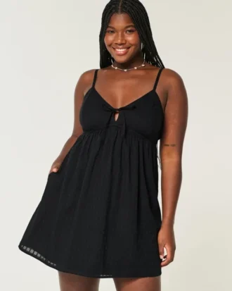 Babydoll mini-jurk