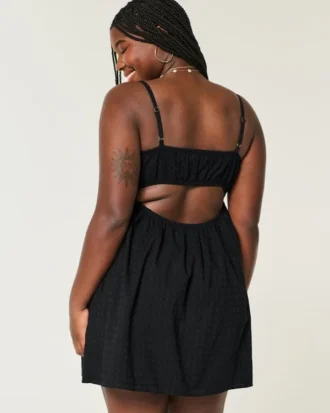 Babydoll mini-jurk