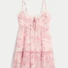 Babydoll mini-jurk Babydoll mini-jurk