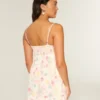 Babydoll-mini-jurk met touwversiering