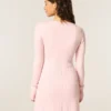 Babydoll Sweater Mini Dress Babydoll Sweater Mini Dress