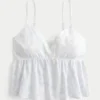 Babydoll-top met eenvoudig paisleypatroon Babydoll-top met eenvoudig paisleypatroon