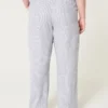 Baggy broek van linnenmix