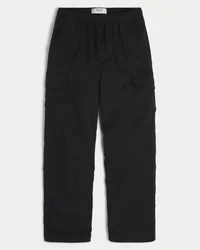 Baggy cargo-broek met elastische tailleband
