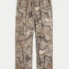 Baggy cargo-broek met elastische tailleband