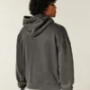Baggy Cinch Star Applique Hoodie