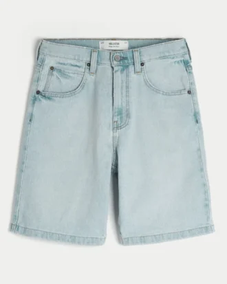 Baggy denim short
