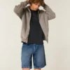 Baggy denim short