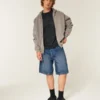 Baggy denim short