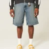 Baggy denim short
