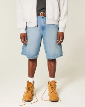 Baggy denim short
