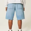 Baggy denim short Baggy denim short