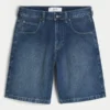 Baggy denim short