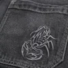 Baggy denim short Baggy denim short