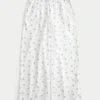 Baggy flanellen broek