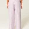Baggy flanellen broek