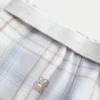 Baggy flanellen broek