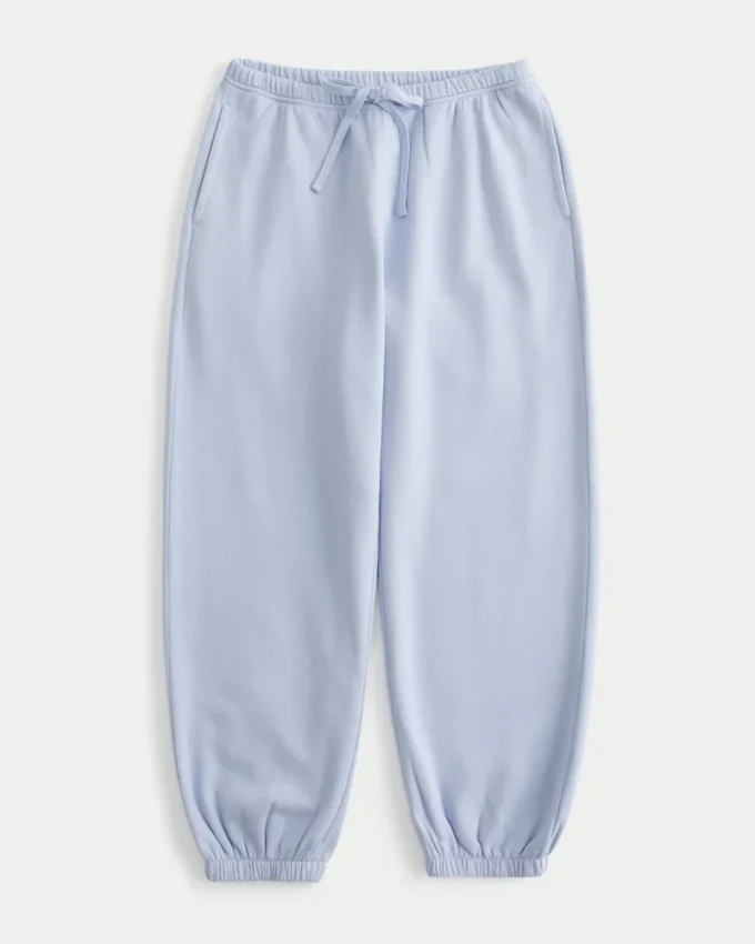 Baggy fleece joggingbroek Baggy fleece joggingbroek