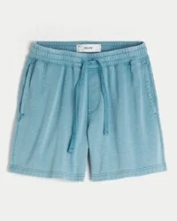 Baggy fleece short boven de knie