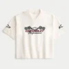 Baggy Heavyweight Crop Chevrolet Graphic Tee Baggy Heavyweight Crop Chevrolet Graphic Tee