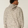 Baggy hoodie met luipaardprint Baggy hoodie met luipaardprint