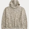 Baggy hoodie met luipaardprint Baggy hoodie met luipaardprint