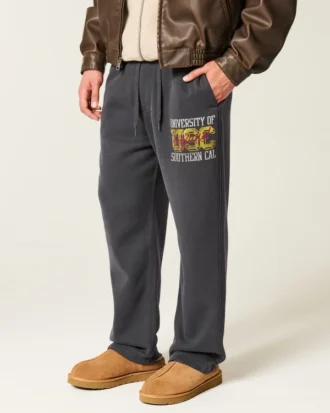 Baggy joggingbroek met print van de University of Southern California Trojans