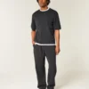 Baggy joggingbroek met slangengrafiek